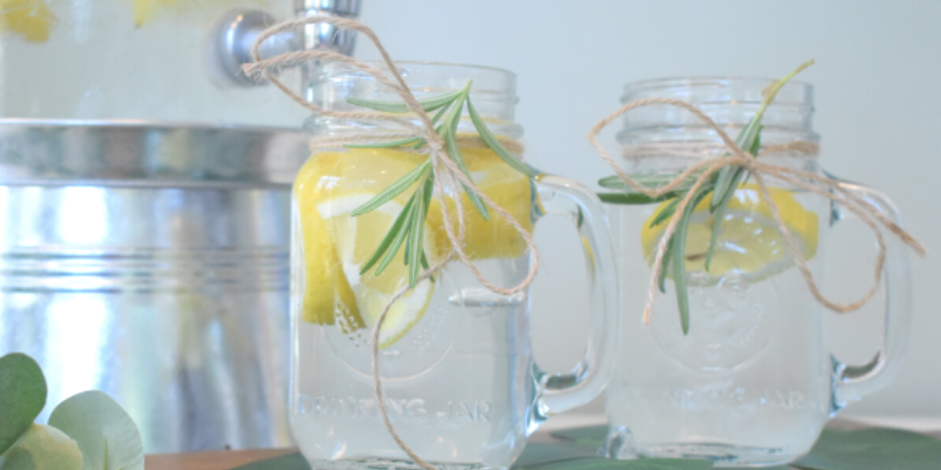 Lemon Rosemary Water