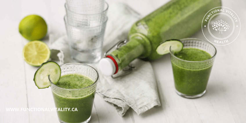 Kale, Lime and Coconut Water Smoothie