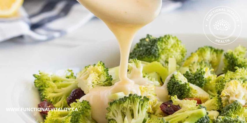 Broccoli & Spiced Yogurt